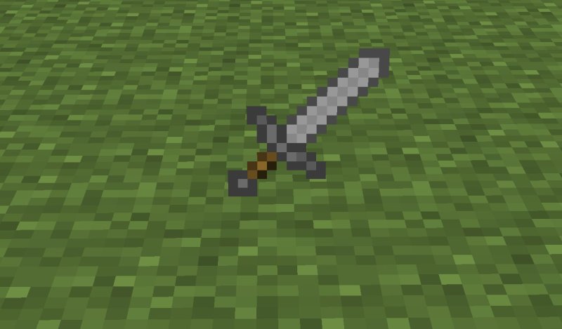 Меч миникрафт