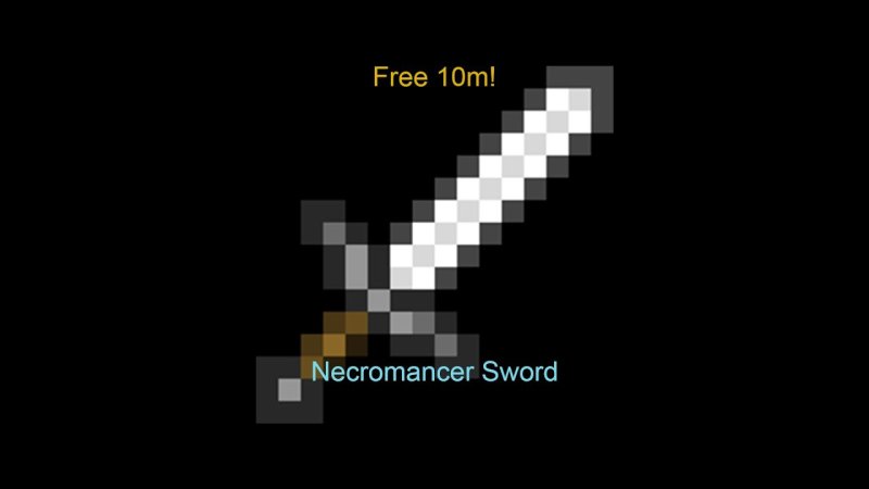 Железный меч из МАЙНКРАФТА