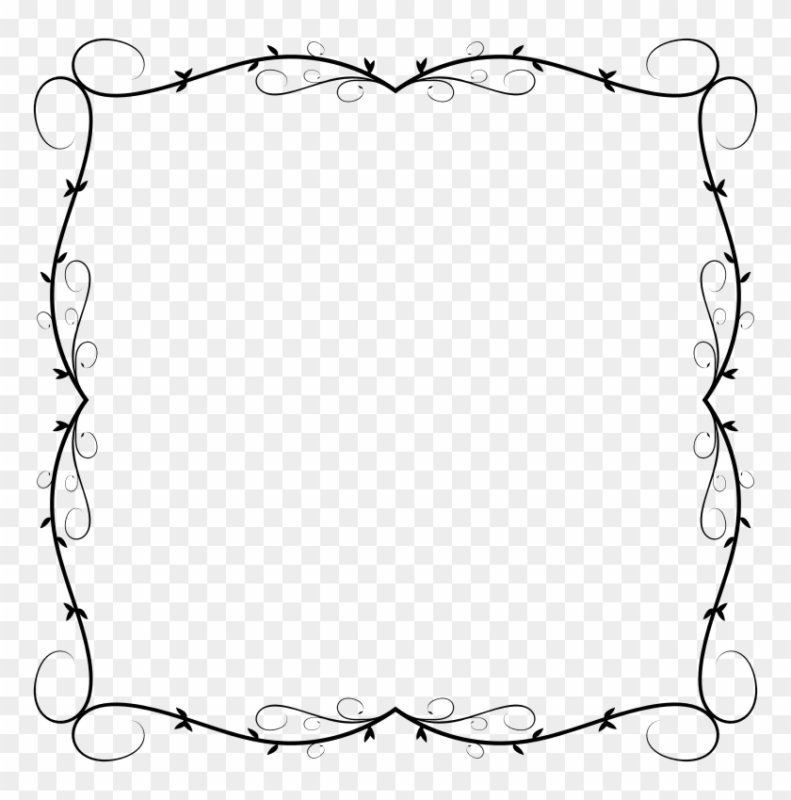 Рамка квадратная