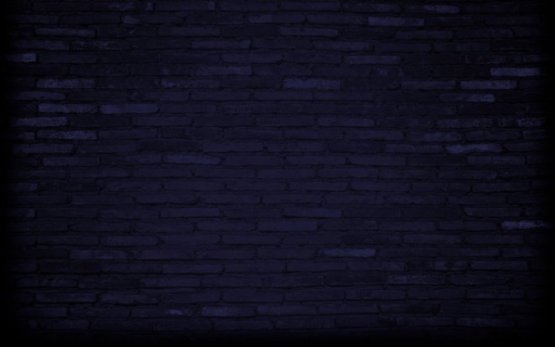 Стена черный кирпич