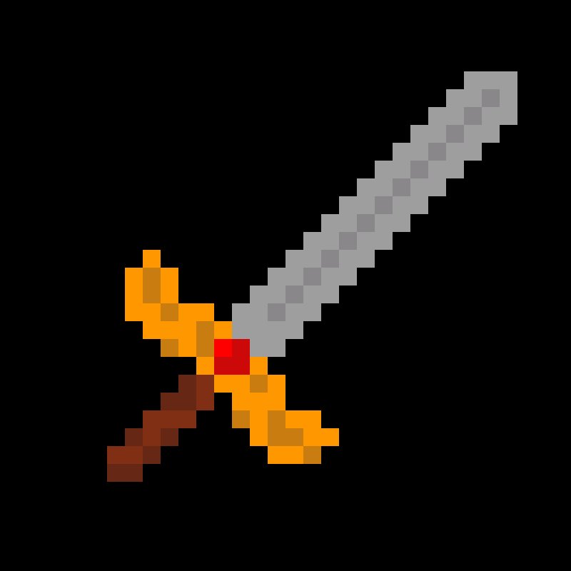 Железный меч в МАЙНКРАФТЕ