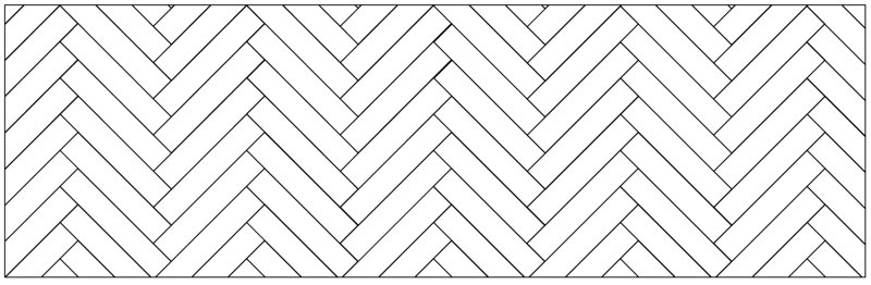 Укладка паркета елочкой