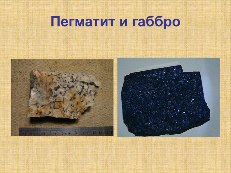 Габбро магматическая порода