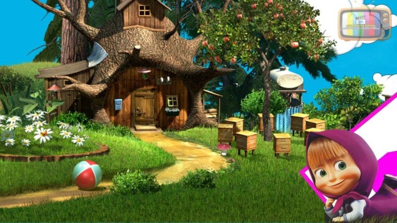 Маша и медведь дом Маши