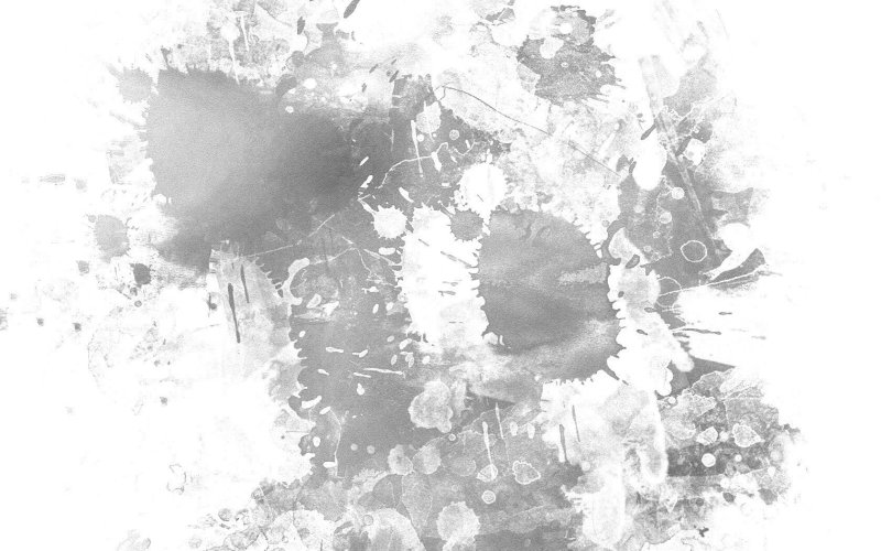 Серый фон Кляксы