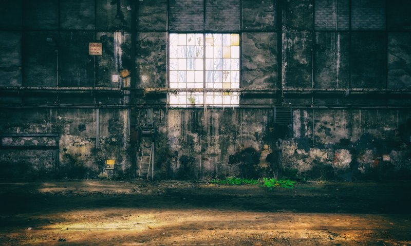 Текстура заброшенного здания