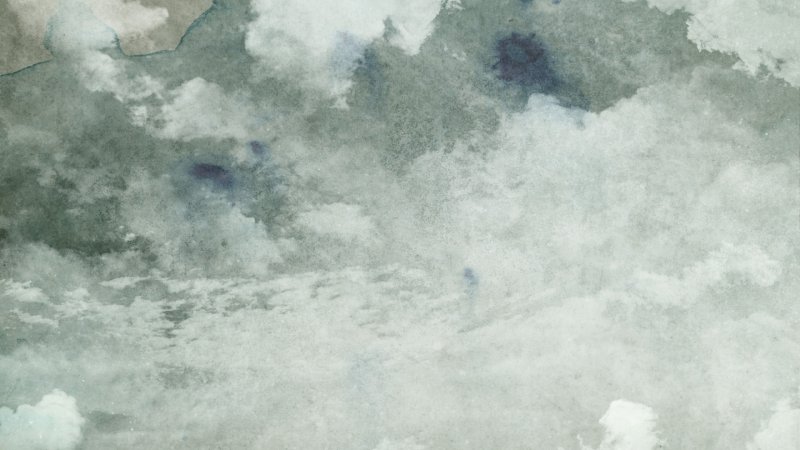 Облака акварелью