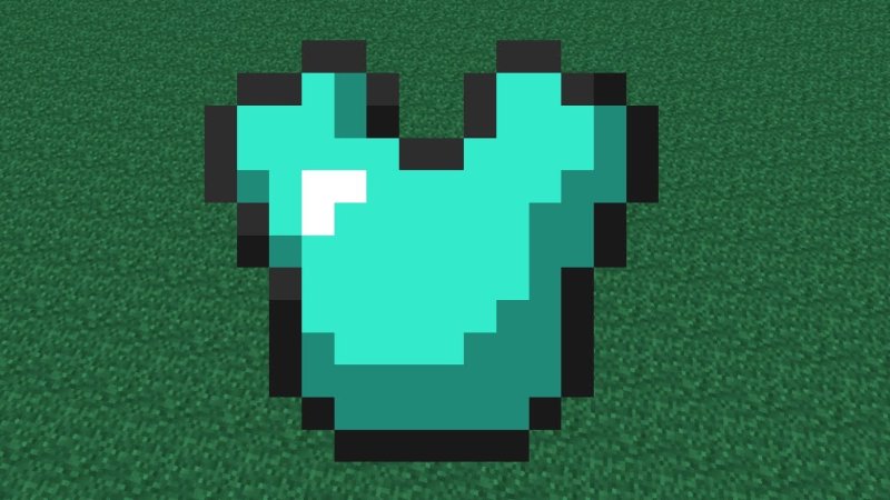 Алмазный нагрудник из МАЙНКРАФТА