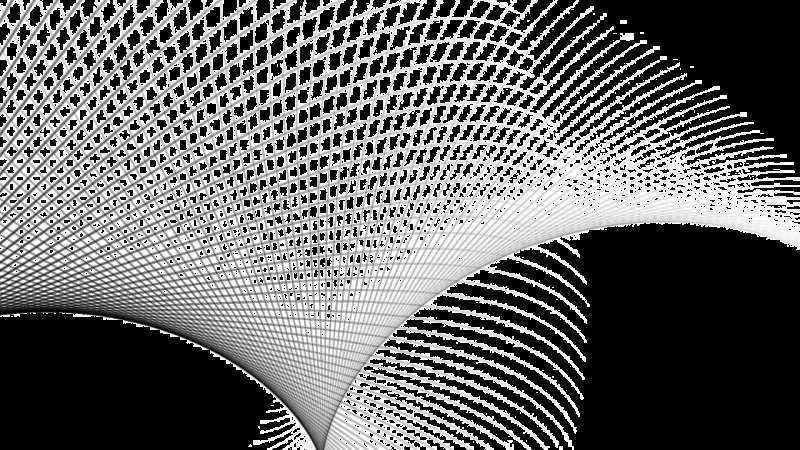 Линии на прозрачном фоне