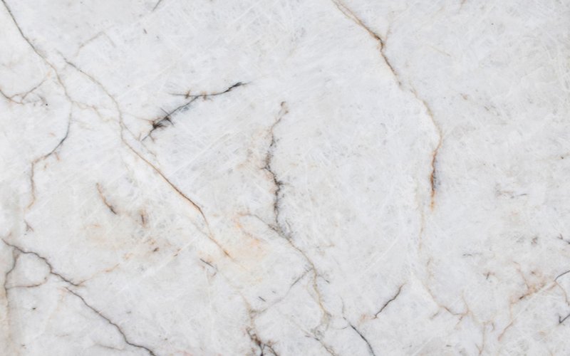 Белый кварцит слэб