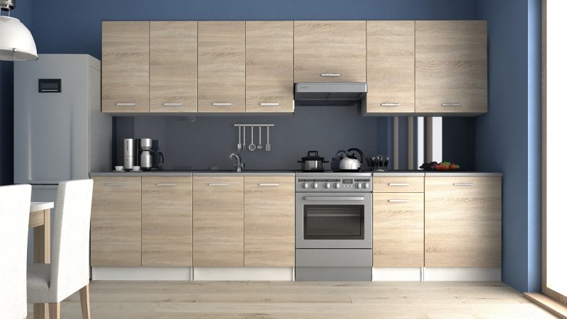 Кухня Симпл дуб сонома