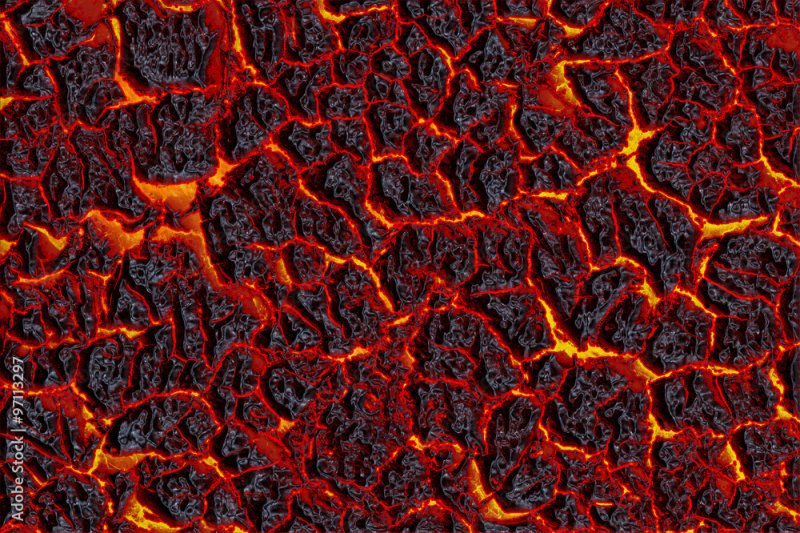 Лава трещины