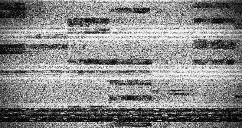 Белый шум помехи телевизора