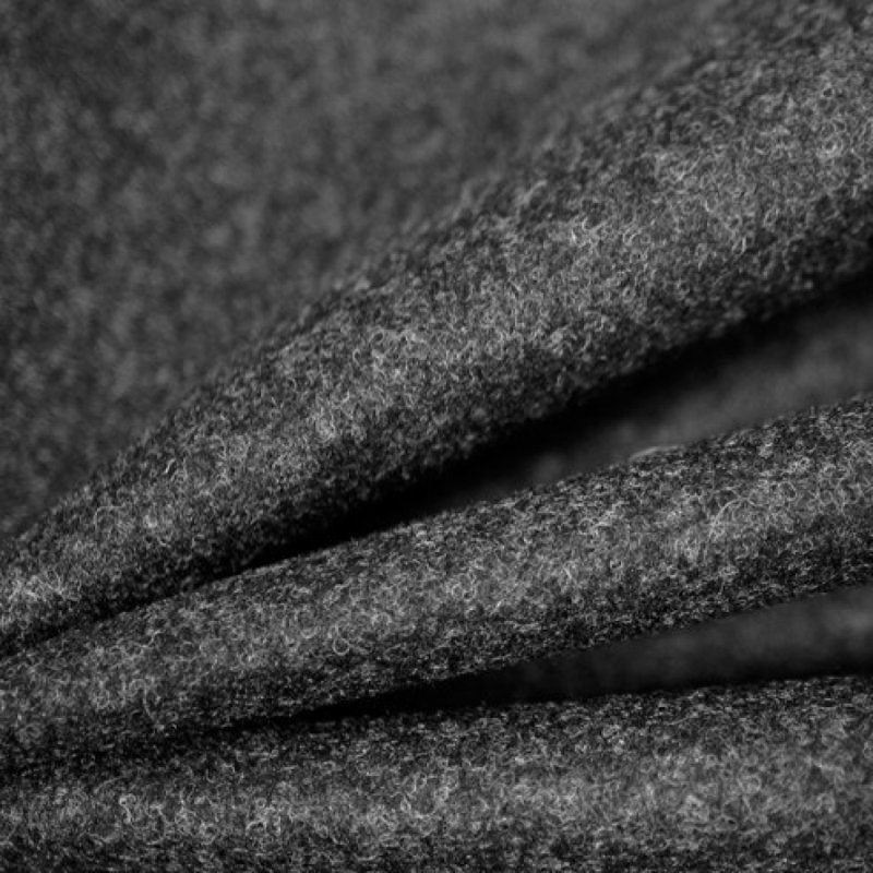 Черный флис ткань
