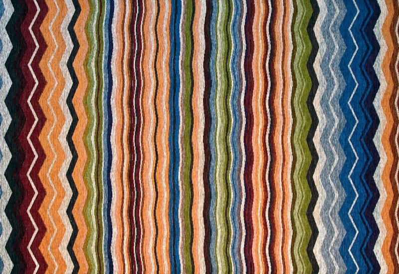 Ковер в полоску