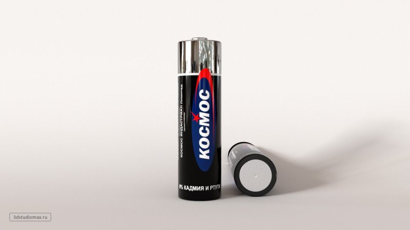 Батарейка 3d