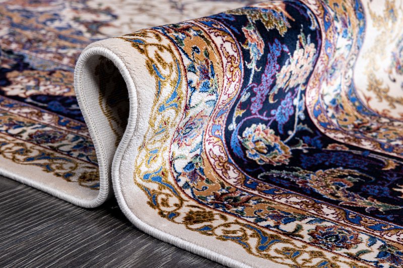 Iran ковер Qum 602 Navy 2x3 м.