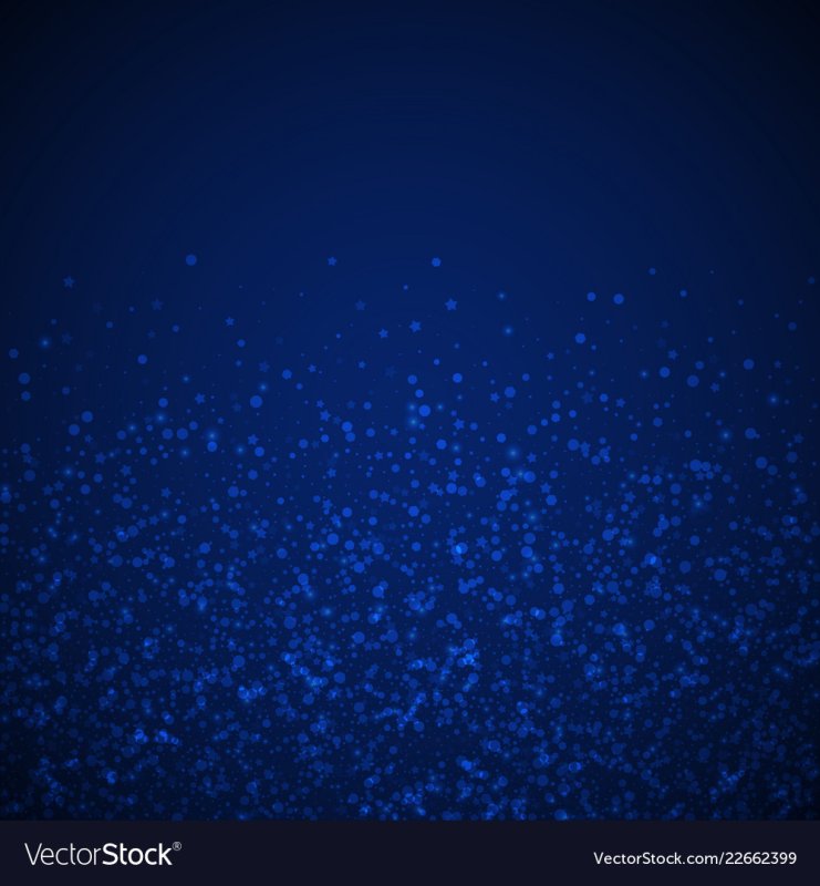 Синие блестки