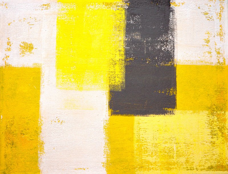 Желтая картина