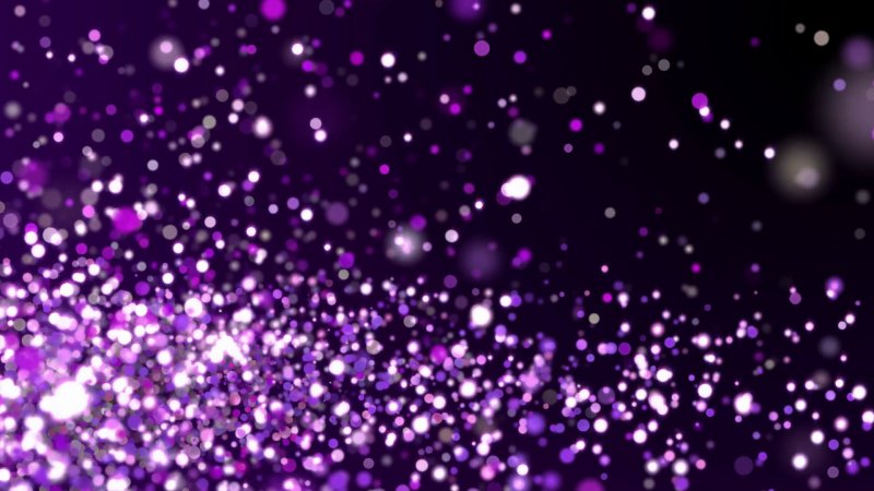 Фиолетовые блестки