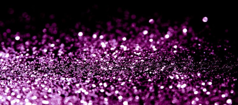 Фиолетовые блестки