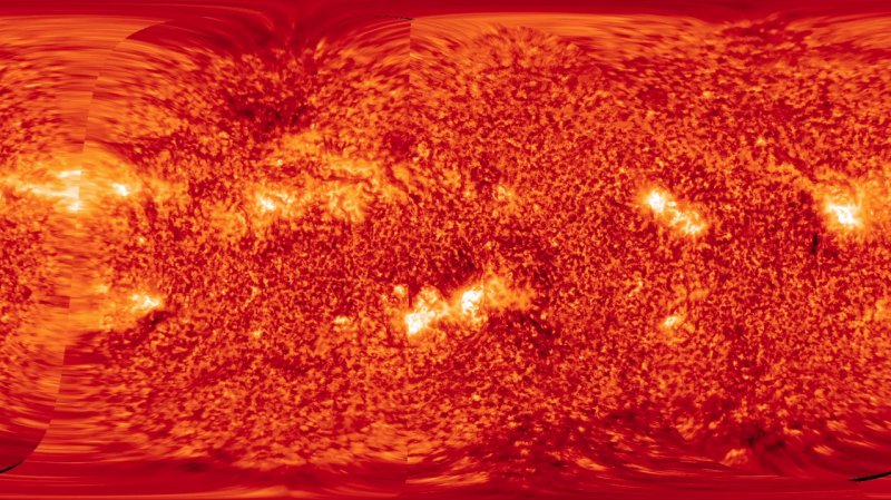 Поверхность солнца