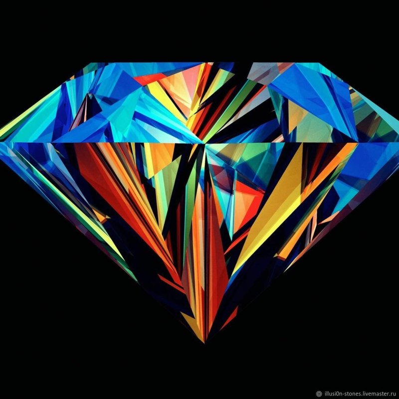 Разноцветные Алмазы