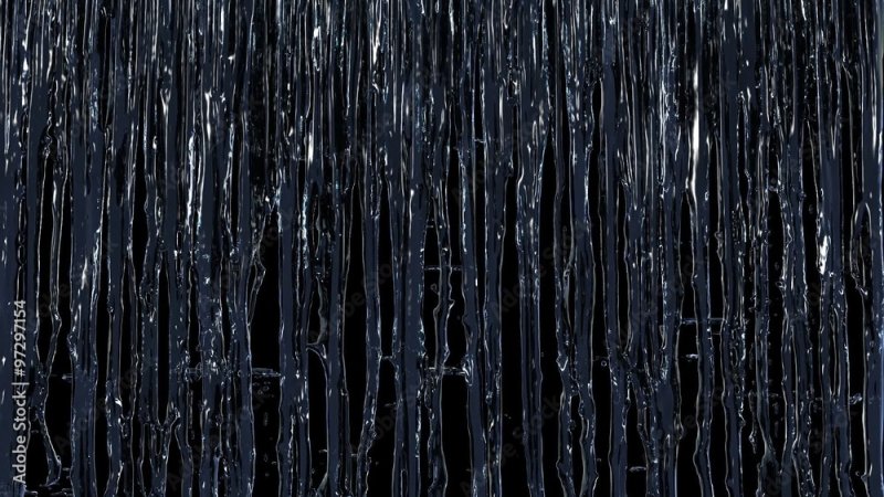 Вода стекает