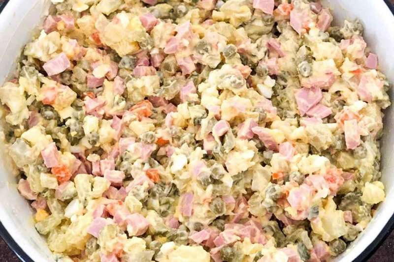 Зимние салаты