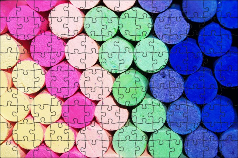 Цветные мелки