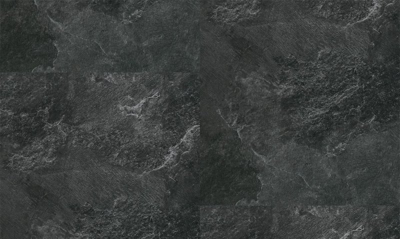 Кварц винил черный мрамор