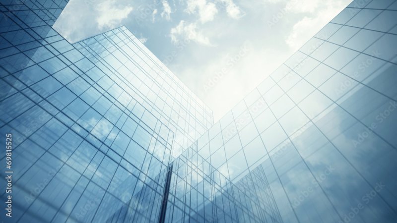 Стеклянное здание