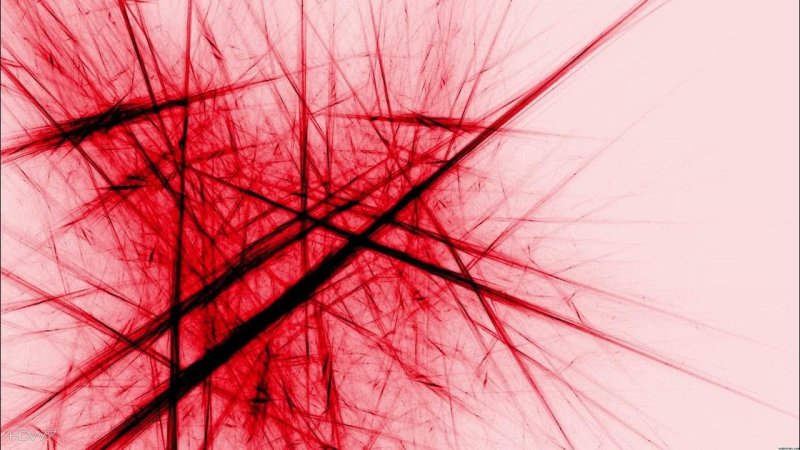 Красно черная абстракция