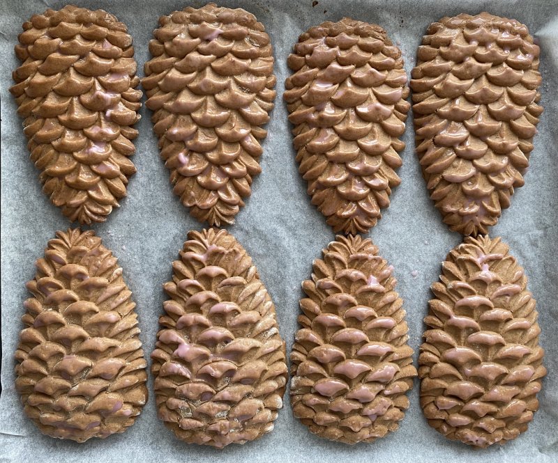 Пряник шишка