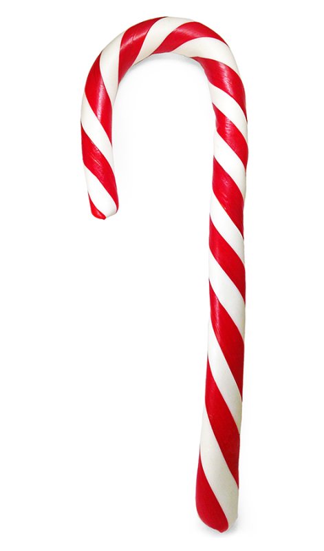 Рождественская конфета карамельная трость