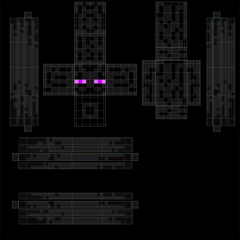 Развертка ЭНДЕРМЕНА