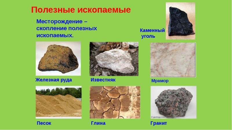 Полезные ископаемые