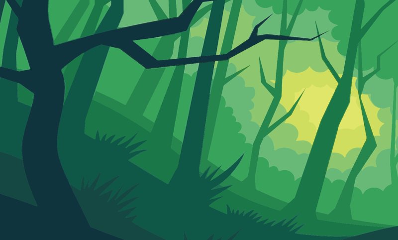 Векторный пейзаж