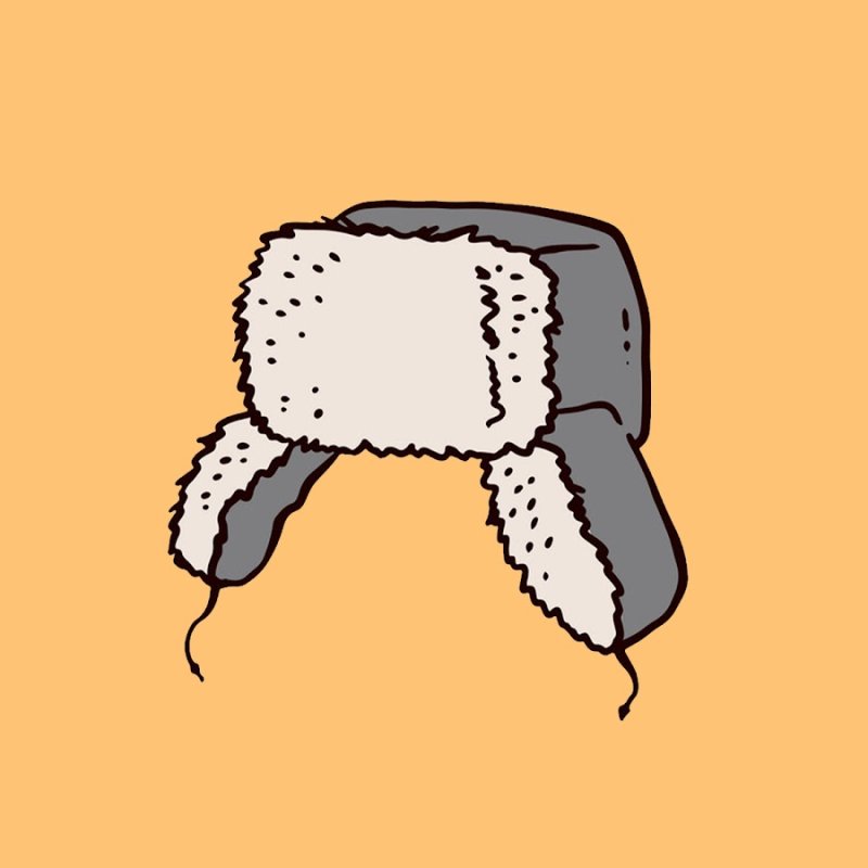 Шапка ушанка мультяшная