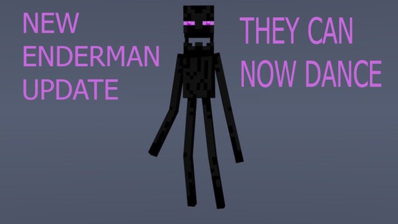 ЭНДЕРМЕН майнкрафт