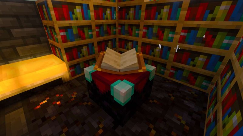 Стол зачарования майнкрафт