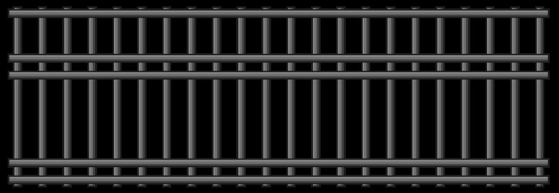 Текстура металлического забора