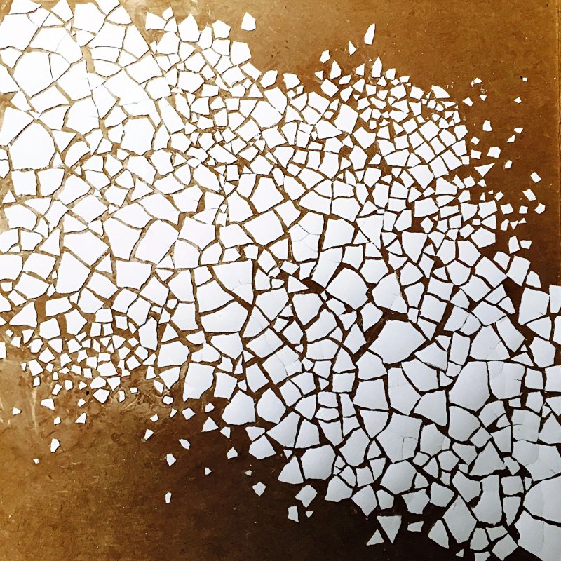 Мозаика яичной скорлупой