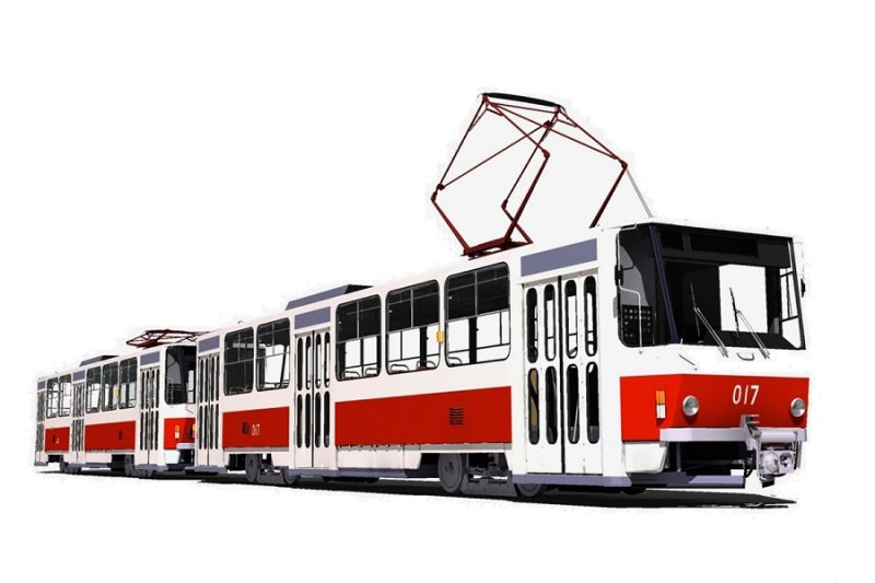 Tatra t6b5 чертеж