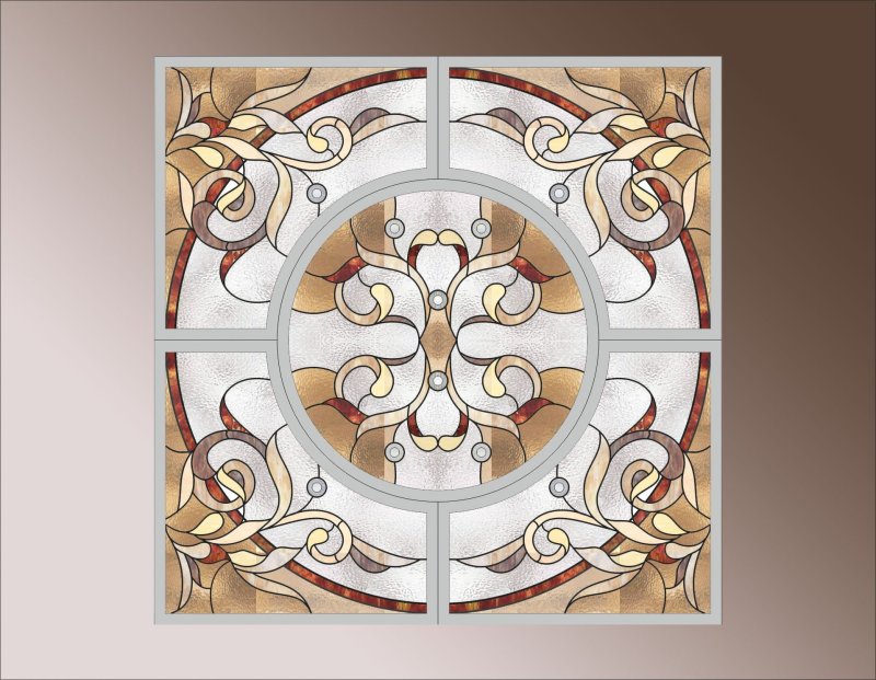 Классический витраж