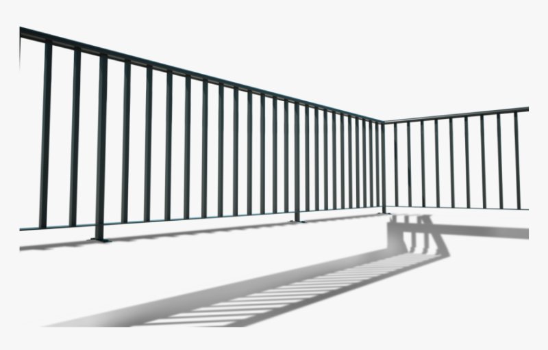 Металлическое ограждение балкона