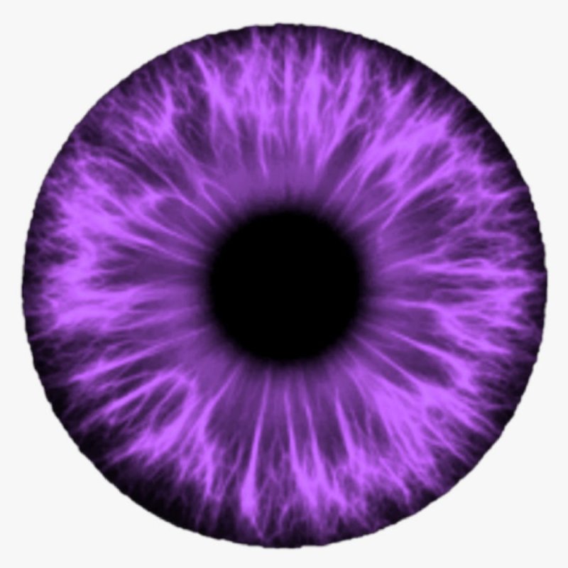 Фиолетовые зрачки