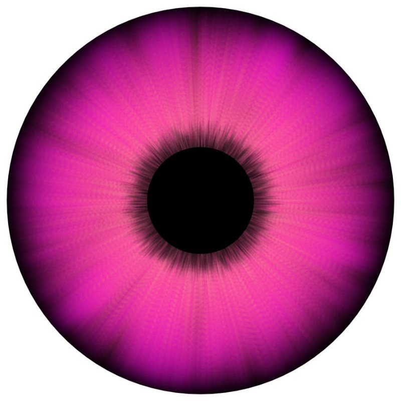 Фиолетовые зрачки