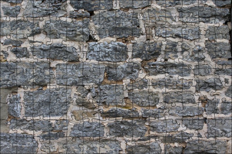 Стена из камня