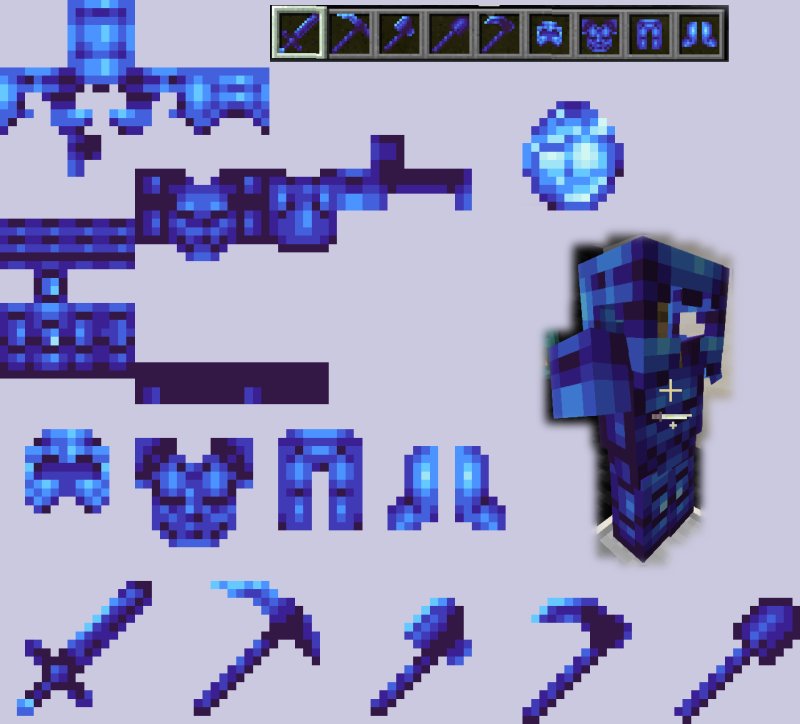 Алмазная броня ресурс пак